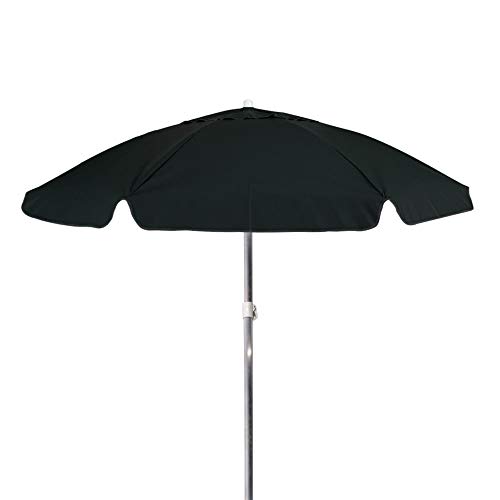 Bel - Guarda-sol em Bagum e Haste de Alumínio 2,00m Preto