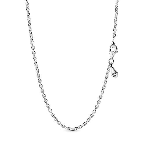 Pandora Jewelry - Silver Chain Necklace - Gift For Her - Sterling Silver - 17.7" #TOP6
