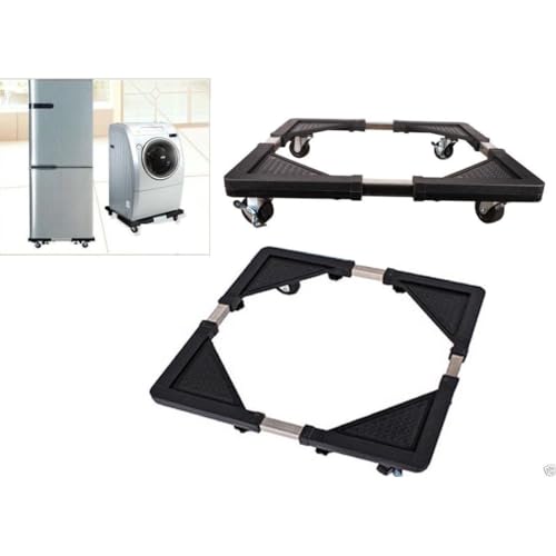 Pratico ed utile TrAdE shop Traesio Base Supporto per FRIGO Frigorifero Lavatrice con Ruote Piastra ELETTRODOMESTICI