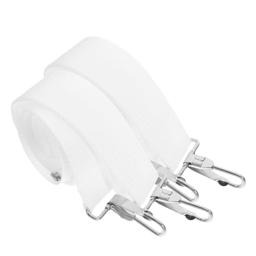 2pcs Adjustable Snare Drum Sling Strap Durable Nylon Shoulder Strap with Metal Clip for Marching Band Comfortable Fit for African Djembe Drums