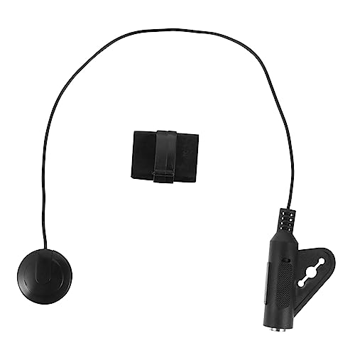 GOOHOCHY ギター ウクレレ マンドリン バンジョー対応 ピエゾトランスデューサー搭載 楽器用ピックアップ 音拾い 音響出力 アンプ接続可能