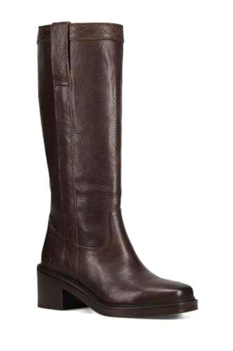 Frye Kate Pull On 14" Leather Boots for Women - Riding Boots with 2” Heel, Leather Lining, Intricate Stitching, Cushioned Footbed, and Rubber Outsole2