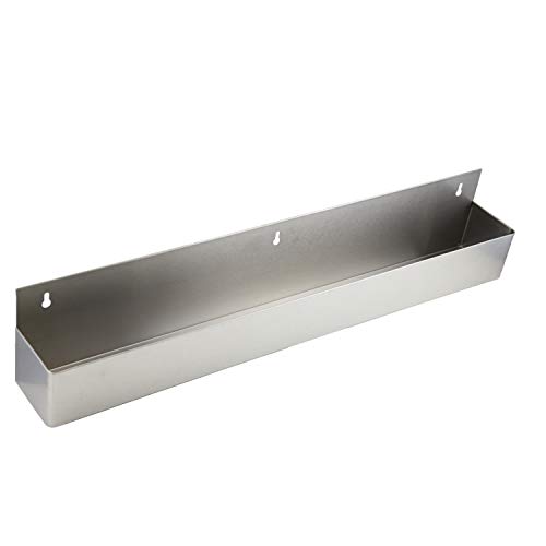 MATERIALE - In acciaio inox. PIAZZA Speed Racks In Acciaio Inox 82Cm