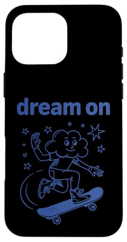 Dream On Cloud �X�P�[�^�[ ���g�� �J�[�g�D�[�� �X�P�[�g�{�[�h �X�}�z�P�[�X iPhone 16 Pro Max �p