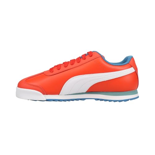 PUMA Kids Boys Roma Go for Lace Up Sneakers Shoes Casual - Red3