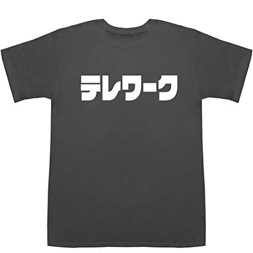 テレワーク Telework T-shirts スモーク XS【イラスト】【椅子】