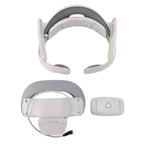 HEADSTRAP VR z pakietem akumulatorowym do meta 3, lekki, rozszerzony czas gry 5000 mAh, funkcje, poduszka skórzana PU do wciągania gier