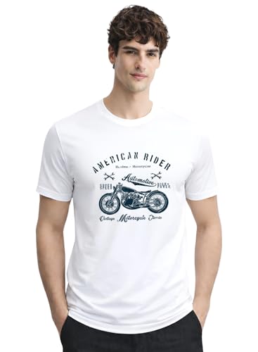 Image of ADRO Mens Printed T-Shirts Pack of 3 | 100% Cotton Regular Fit Graphic Tshirt | Breathable Stylish Casual T Shirt Gym Travel Summer T Shirts