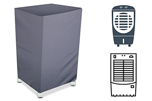 Stylista Cooler Cover Compatible for Bajaj TC2007 37 Liter Medium Tower Cooler Grey Color