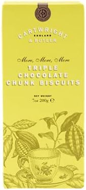 Cartwright & Butler | Biscuit Six Pack Selection | A Variety of our Favourite Biscuits | Includes Triple Choc Chunk, Salted Caramel Shortbread, Butterscotch Crunch and More