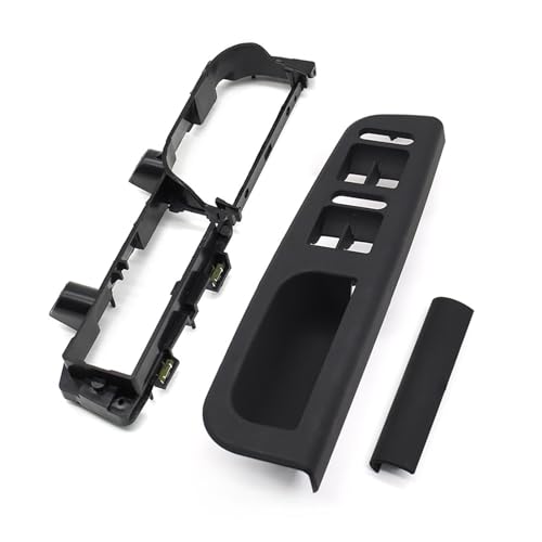 Compatible for Vw for Bora for Golf 4 Mk4 for Jetta 1999-2004 Interior Car Door Armrest Cover Panel Pull Handle Grab Cover (Front Left 2pcs a)