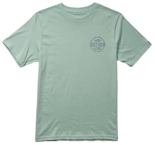 Salty Crew Big Boys' Outlined T-Shirt - Mackerel