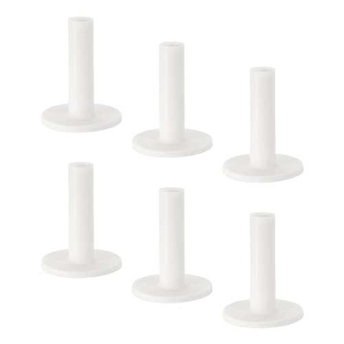 Tee de golf en caoutchouc stable PATIKIL blanc de 2,8 pouces pour un swing régulier sur tapis