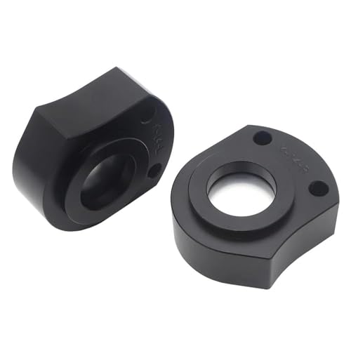 Elevadores de manillar moto zzr1400 2008-2011 abrazaderas de elevacion plata 5