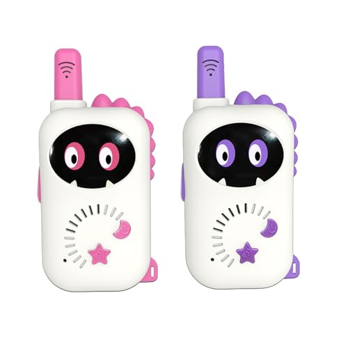 Image of Dinosaur Children's walkie Talkie, a Cartoon mini Designed Exclusive walkie Talkie, Suitable for Boys and Girls for Outdoor Exploration, Camping, Hiking Toys, Christmas, Birthday Gifts