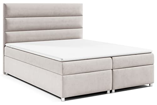 Best For Home | Boxspringbett Trinity K-1 mit Bonellfederkernmatratze H3 &...