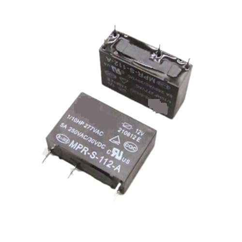 RELAIS MPR-S-112-A 12V 5A inverseur 4 broches pour carte PCB