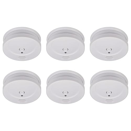 Brennenstuhl Rauchmelder SET, 6x RM C 9010 mit austauschbarer...