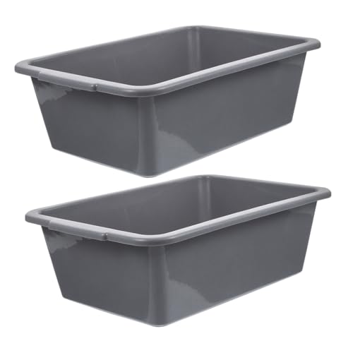 Panier multifonction rectangulaire Mikinona bac de rangement cuisine 2pcs