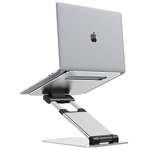 ๐ Flash Sale Nulaxy Laptop Stand, Ergonomic Sit to Stand Laptop Holder Convertor, Adjustable Height from 2.1" to 13.8", Supports up to 22lbs, Compatible with MacBook, All Laptops Tablets 11-17" - Silver ๐ Flash Sale Nulaxy Laptop Stand, Ergonomic Sit to Stand Laptop Holder Convertor, Adjustable Height from 2.1" to 13.8", Supports up to 22lbs, Compatible with MacBook, All Laptops Tablets 11-17" - Silver