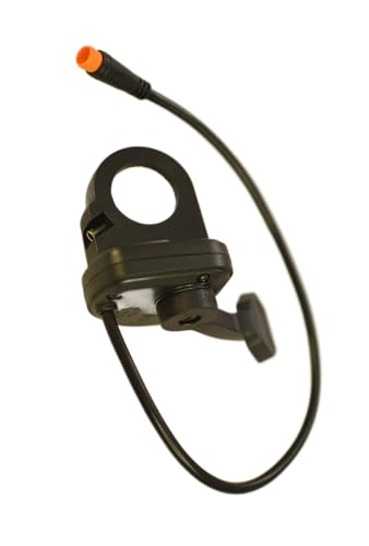 RiuScooter Acelerador Universal de 3 Pines para Patinete Eléctrico, Compatible con SmartGyro, Cable de Control de Velocidad, Negro