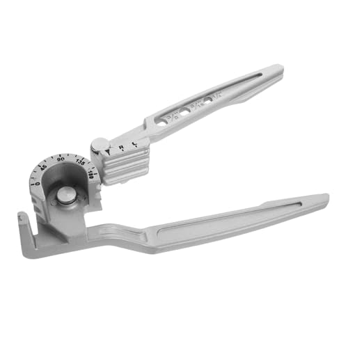 SOESFOUFU Tubing Bending Tools for Brass Aluminum Manual Tube Bender 0-180° Sheet Metal Bending Machine