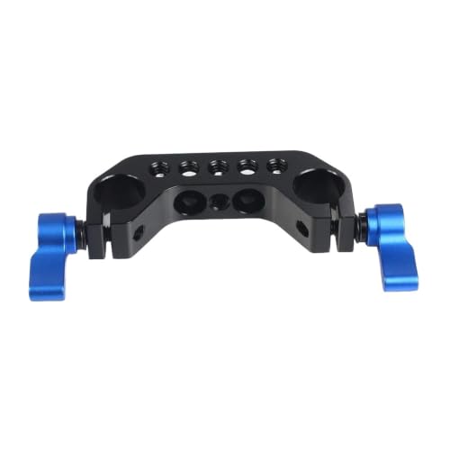 Abrazadera de rieles de 15mm con doble rosca para evitar vibraciones 4