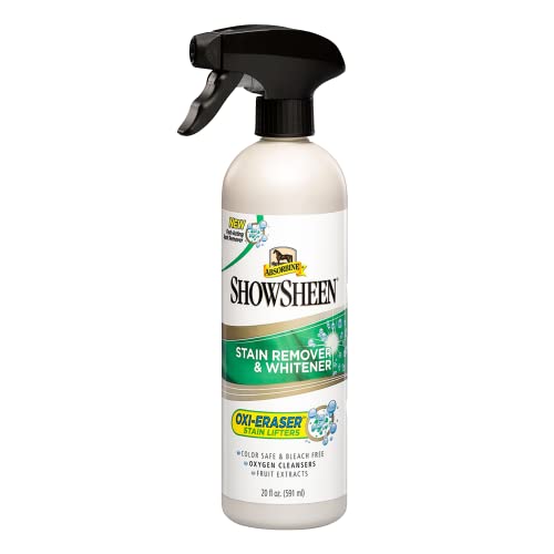 Absorbine Showsheen Stain Remover & Horse Whitener, Oxi-Eraser Stain Lifters, 20Oz #TOP3