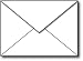 A1 White Envelopes with Pointed Flap - 100 Envelopes