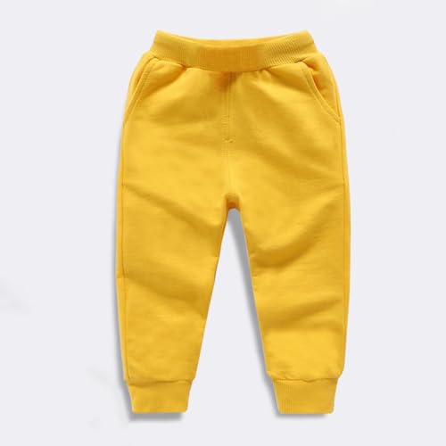 Boys Uniform Pants Casual Athletic High Elastic Waisted Pant Cinch Bottom Jogger Sweatpants Kids School Clothes2