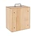 36 Slots Cell Phone Storage Cabinet Wooden+Acrylic Phones Locking Box with Keys