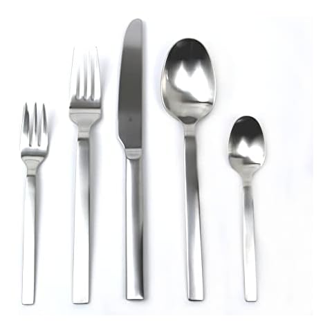 WMF Alteo Besteck Set 12 Personen, Essbesteck 60 teilig, Besteck matt Cover