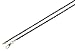 Produktbild Criss-Cross-Kette aus 925 Sterling Silber geschwärzt diamantiert außergewöhnliches Geflecht SILBERMOOS Qualitätskette aus Italien 42 45 50 60 70 80 90 cm, Länge:42 cm
