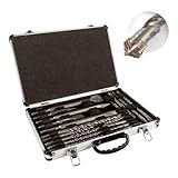 [page_title]-STIER SDS-Plus Bohrer & Meißelsatz, 17-tlg Set im Metallkoffer, SDS-Plus Spitzmeißel, SDS-Plus Flachmeißel, SDS-Plus Breitmeißel, SDS-Plus Bohrer 260 mm - 210 mm