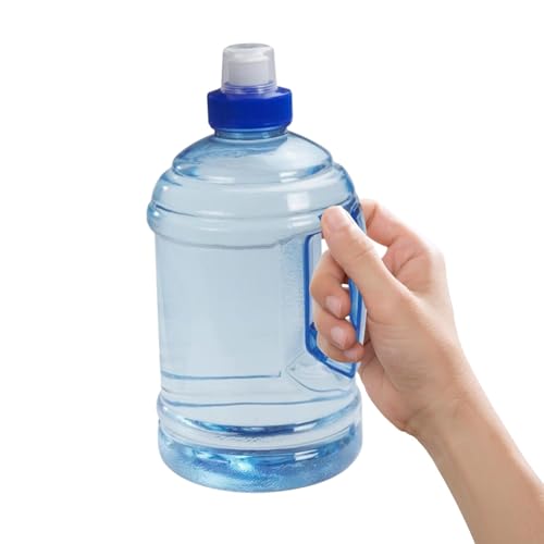 Water Bottle with Handle,1L Gallon Water Bottle Reusable Water Jug Drinking Bottle Kettle for Outdoor Hiking Fitness Travel Camping Cycling