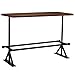 Produktbild vidaXL Bartisch Altholz Massiv Dunkelbraun 150x70x107cm Stehtisch Bistrotisch
