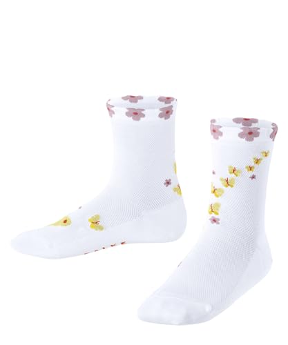 FALKE Beautiful Butterflies K Sso Cotton Short Patterned Unisex Child Sneaker Socks (1-Pack)