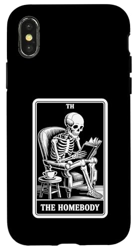 The Homebody Tarot Card Indoorsy Men Inrovert �X�}�z�P�[�X iPhone X/XS �p