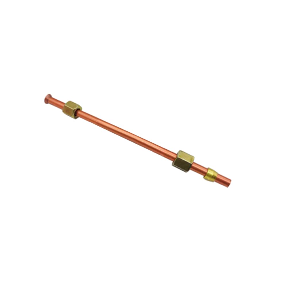 Air Compressor Exhaust Tube, 6mm Thread Diameter x 47cm Replacement Aluminum Tubes, Compressor Accessories