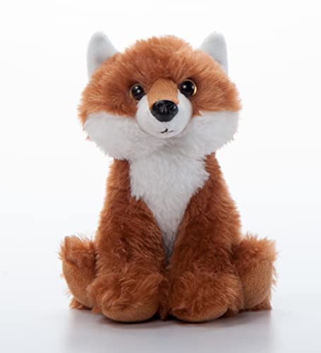 The Petting Zoo Fox Stuffed Animal Plushie, Gifts for Kids, Wild Onez Babiez Zoo Animals, Fox Plush Toy 6 inches