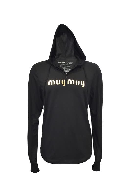 SPENGLISH 100% PIMA HOODIE FOR MEN AND WOMEN MUY MUY XS