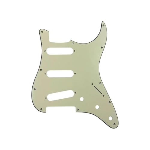 Pickguard guitare ST 3 micros simples bobinages inversés pour un son vintage