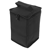 BIUDECO Borsa Porta Bombole Gas Portatile in Tela Nera, Custodia Protettiva per Lanterne e Serbatoi...