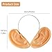 Owddddtnxc Big Ear Headband, Giant Novelty Comedy Ear Headband, Adjustable & Removable Ears for Book Day Dopey Halloween Fairytale Snow White Cartoon Fancy Dress Mouse Ears