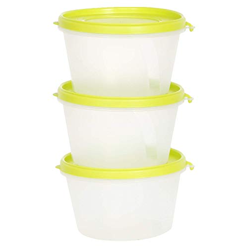 Image of Cutting EDGE Nesterware 750ml Stackable Food Container (Set of 3, Green)