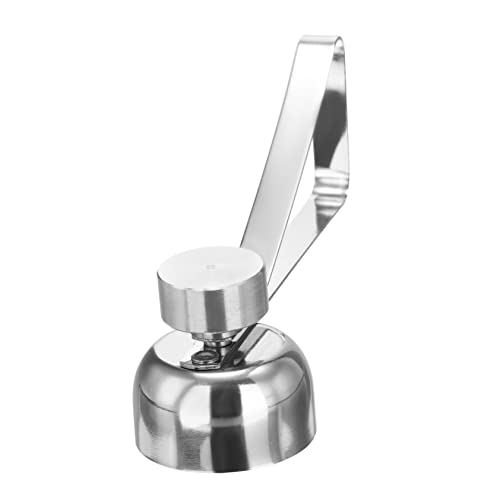 Happyyami 1 Pc Apriuovo in Acciaio Inox Separatore Rompiuovo Separatore Di Uova Copriuovo Tagliapasta Per Uova Topper Tagliauova Guscio D' Schiaffo Acciaio Inossidabile Palla Dosatrice
