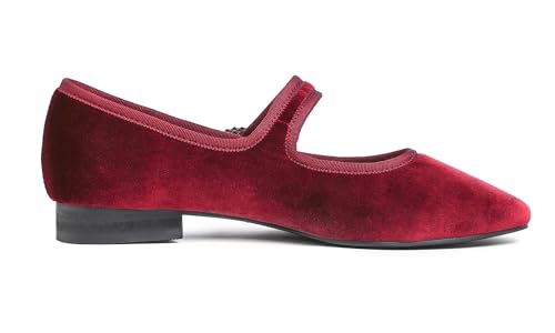 Mary Jane femme bout carré chaussures de mode élégantes