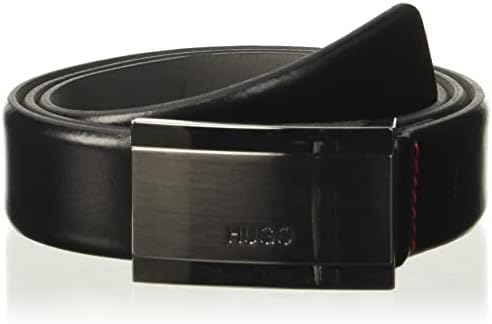 Hugo Boss Men's Belt, Ebony Black 