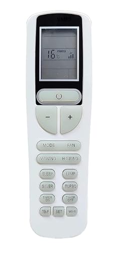 Image of Compatible for Voltas 133b Window ac /Split ac 1 ton 2 ton 1.5 ton with Sleep Lamp Saver Turbo Wi-Fi Function (Please Match Old Remote Before Order)