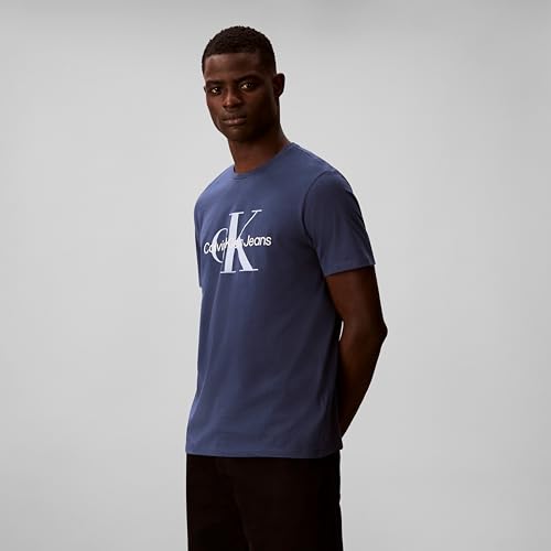 Image of Calvin Klein Men's Monogram Logo Crewneck T-Shirt